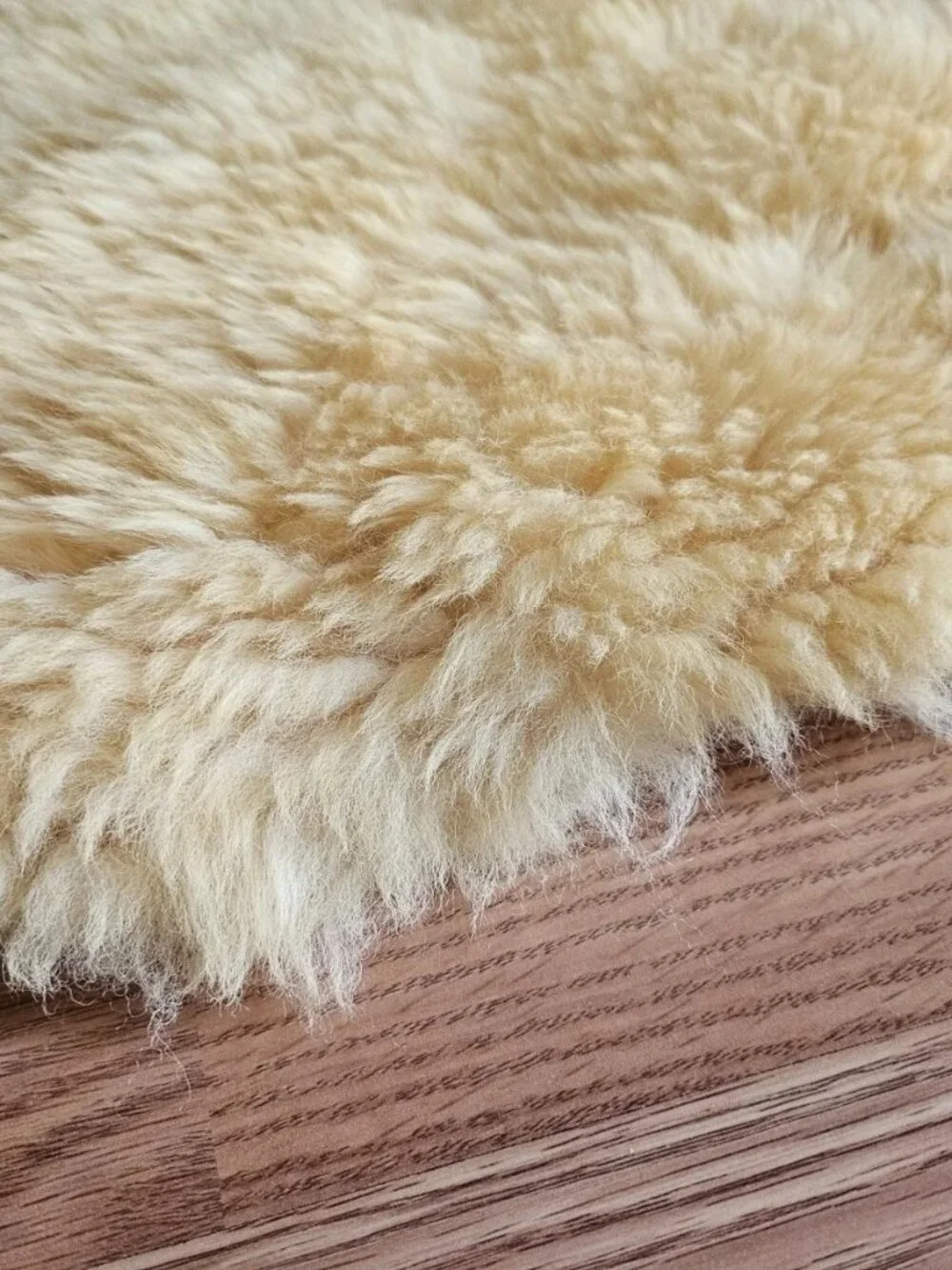 Real Fur Rug Sheepskin Genuine Leather Area Rug Handmade Soft Home Decor Rug